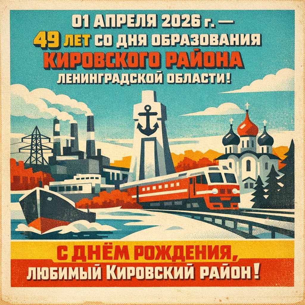 День рождение Кировского района.