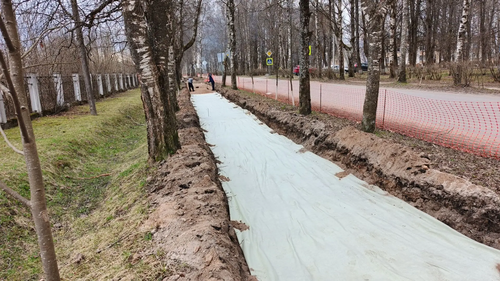 Благоустройство Назии.