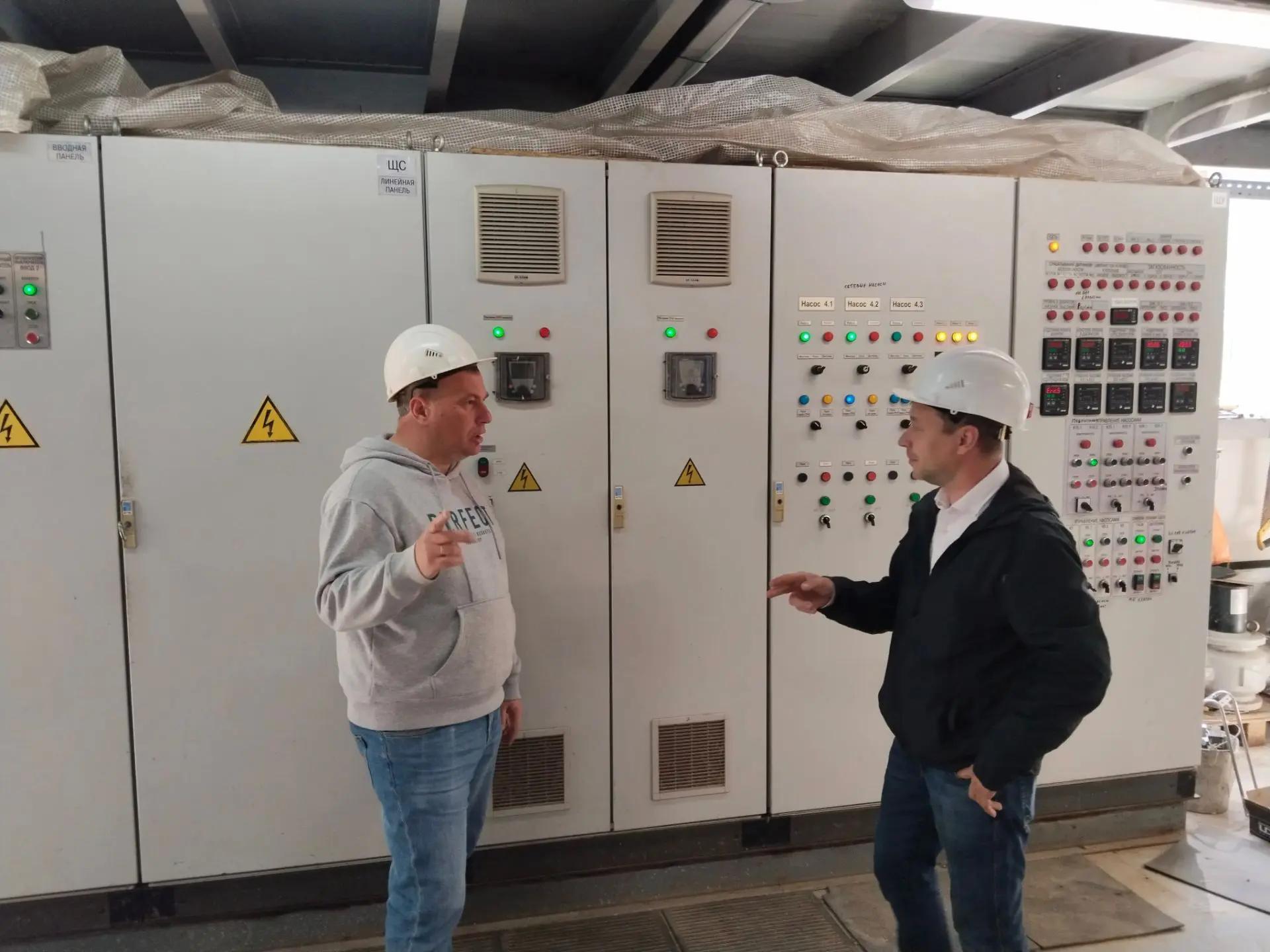 Подготовка Назии к новому отопительному сезону.