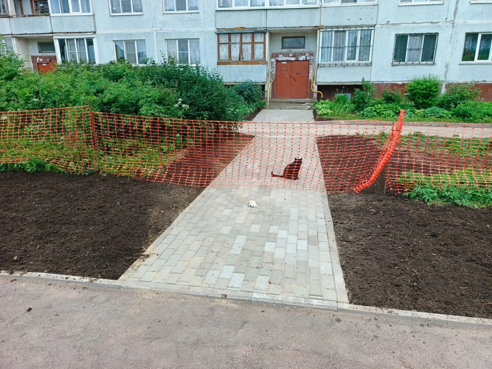 Благоустройство в Назии.