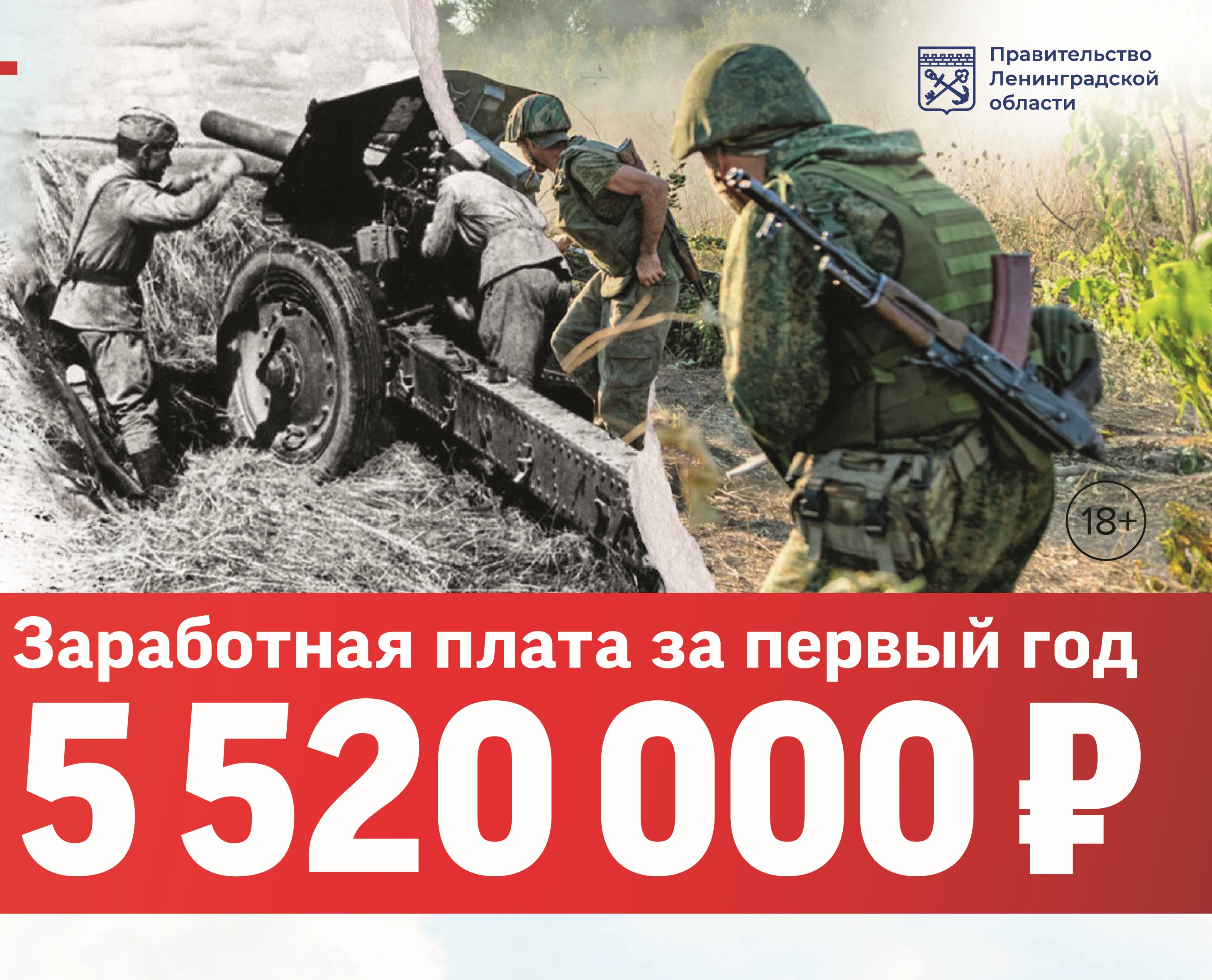 3 млн рублей - увеличенный размер гарантированной выплаты гражданам, заключившим контракт в Ленинградской области для участия в СВО..
