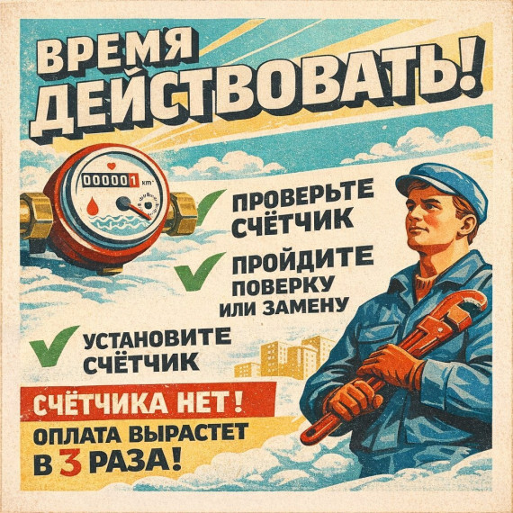 Водоканал информирует.
